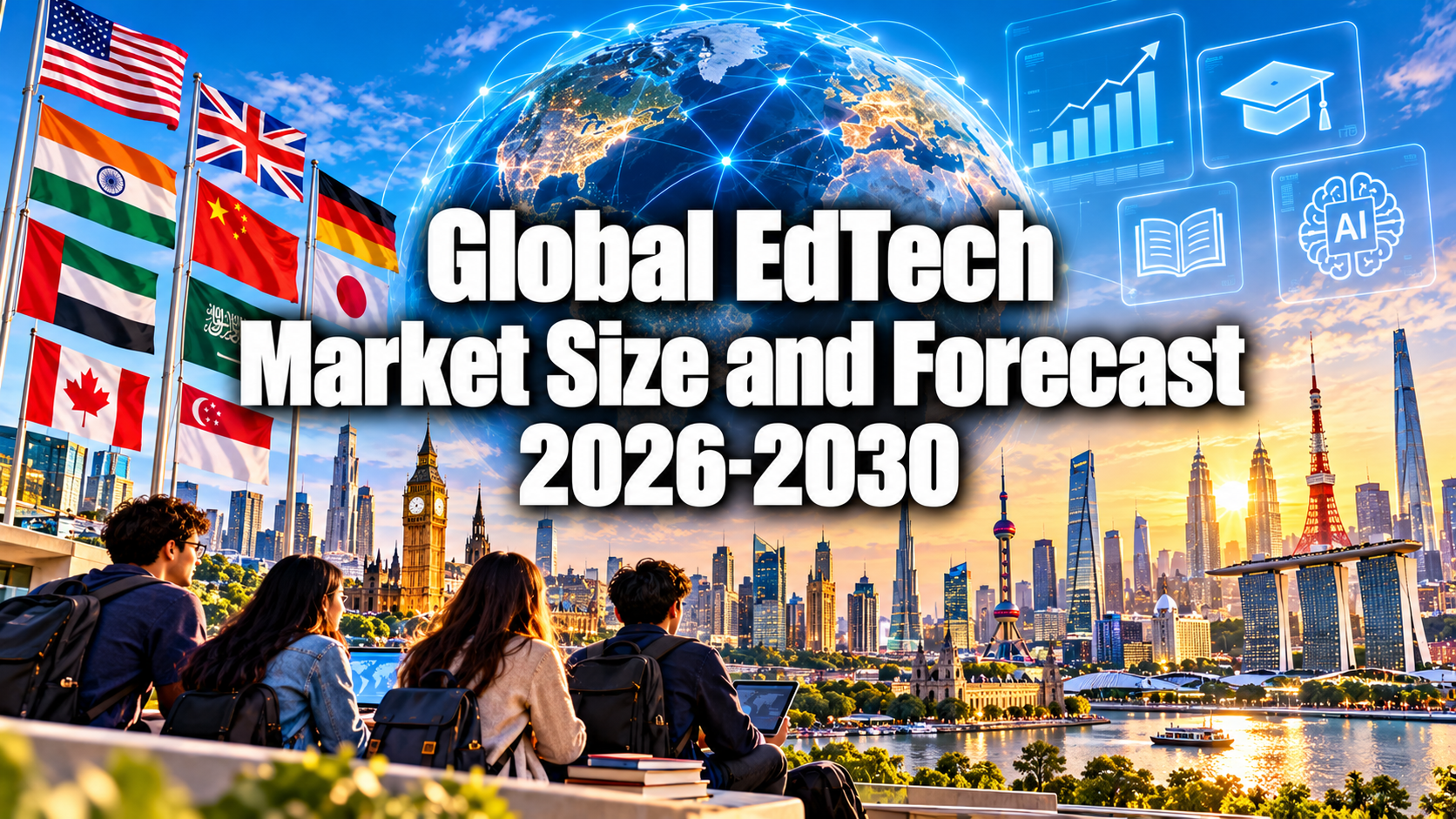 Global EdTech Market Size and Forecast Statistics 2026–2030 by Country: USA, UK, China, India, Germany, UAE, Saudi Arabia, Japan, Canada and Singapore