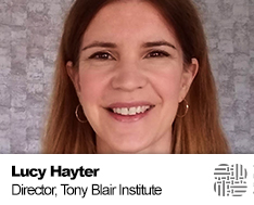 Lucy Hayter, Tony Blair Institute