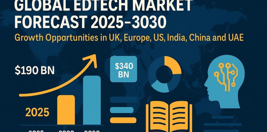 Global EdTech Market Forecast 2025–2030: Growth Opportunities in UK, Europe, US, India, China and UAE